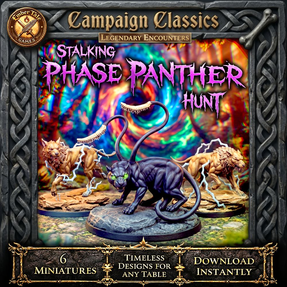 Stalking Phase Panther Hunt - Legendary Encounters
