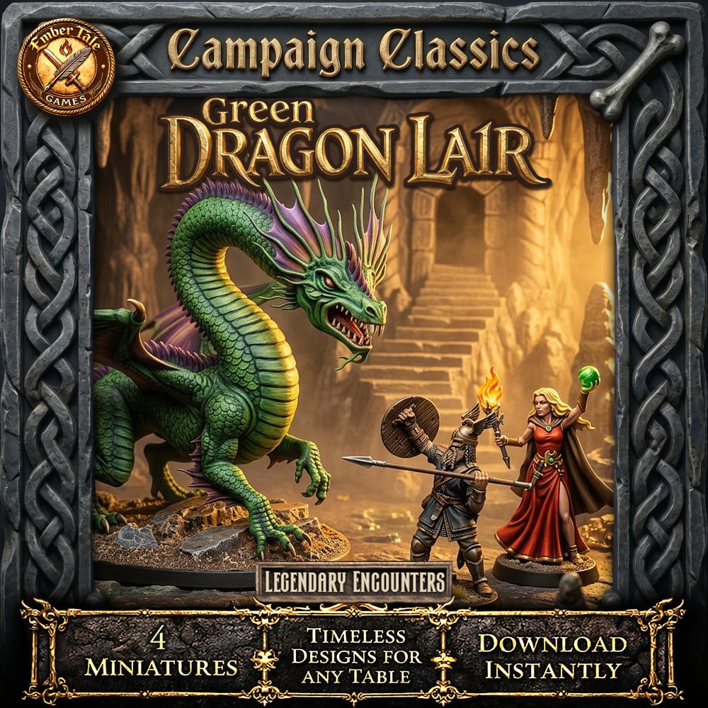 Green Dragon Lair - Legendary Encounters