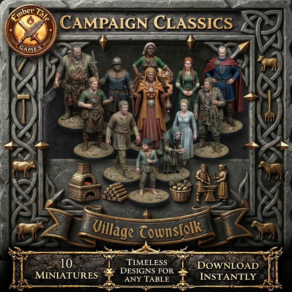 NPC Pack Vol. 1 - Village Townsfolk