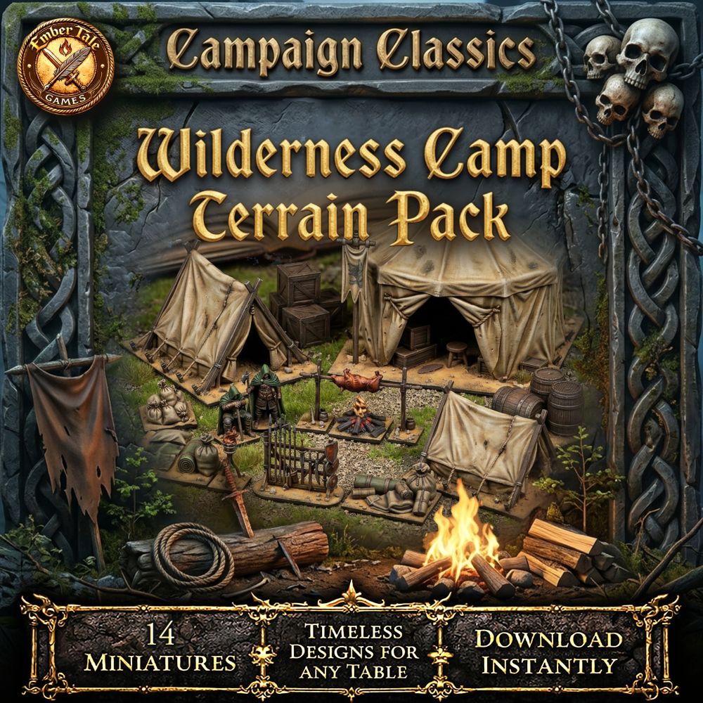 Wilderness Camp Terrain Pack